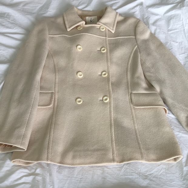 빈티지 버터 코트