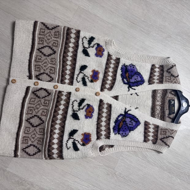 니트 베스트 알파카