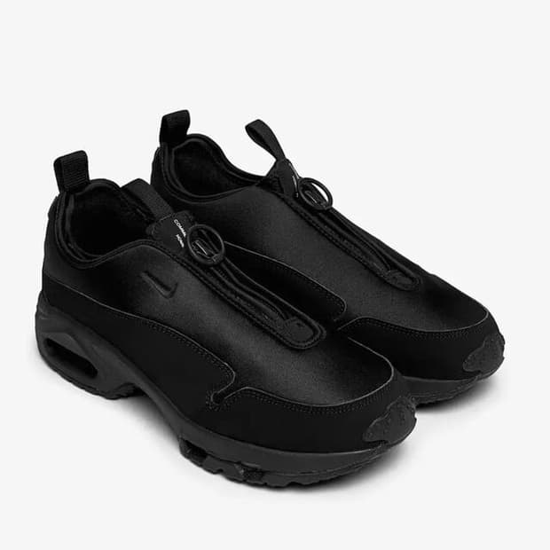 나이키 x 꼼데가르송 옴므 플러스 에어맥스 선더 SP 블랙