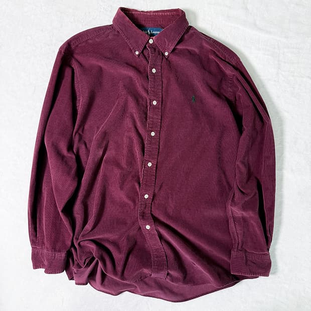  폴로 랄프로렌 골덴 셔츠