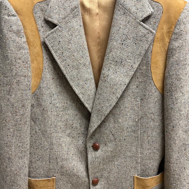 빈티지 오버핏 블레이저 자켓