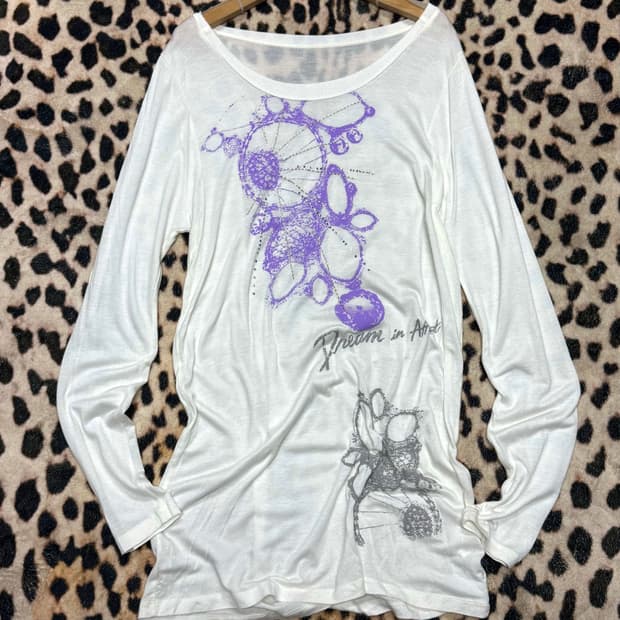 페어리 그런지 그래픽 롱슬리브