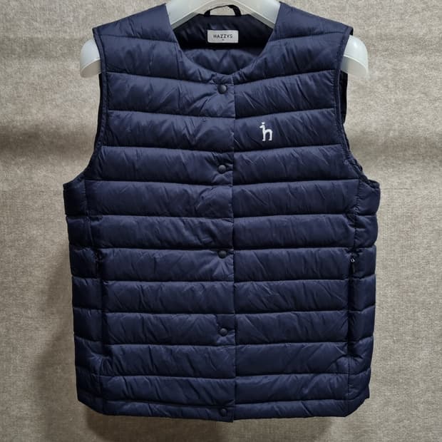 여성 90 헤지스 오리털 조끼 베스트