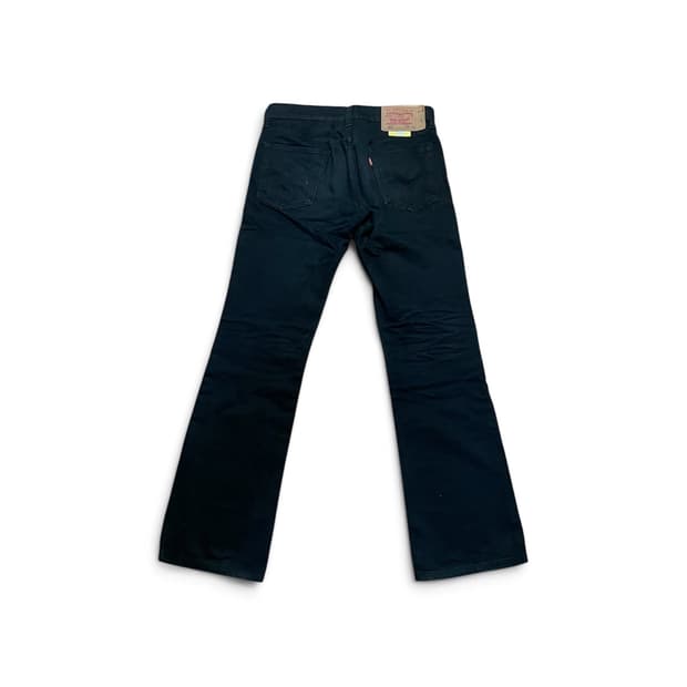 리바이스 517 블랙 데님 팬츠