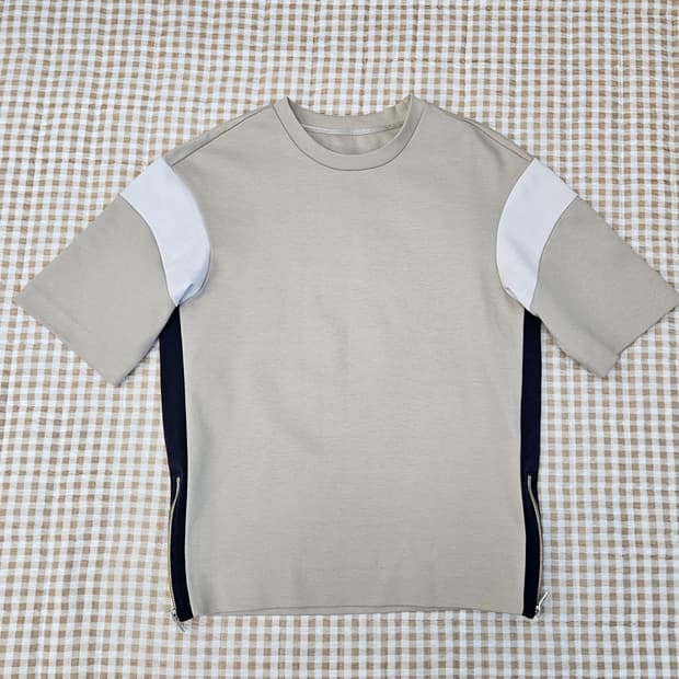 한섬 시스템 반소매 면티 남자100