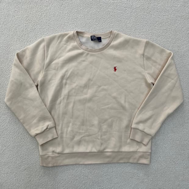 실측확인 폴로랄프로렌 기모 맨투맨 0304M