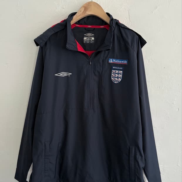 Umbro 엄브로 네이비 바람막이 아노락