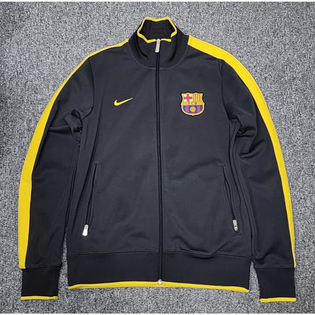 나이키 FC 바르셀로나 트랙탑 축구 져지 M