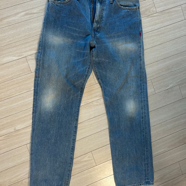 더블탭스 WTAPS 셀비지 데님 연청 S