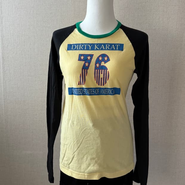 빈티지 옐로우 슬리브