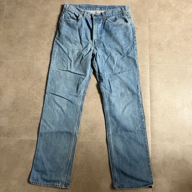 70s 리바이스 오렌지탭 40519-0913 스트레이트 데님 팬츠