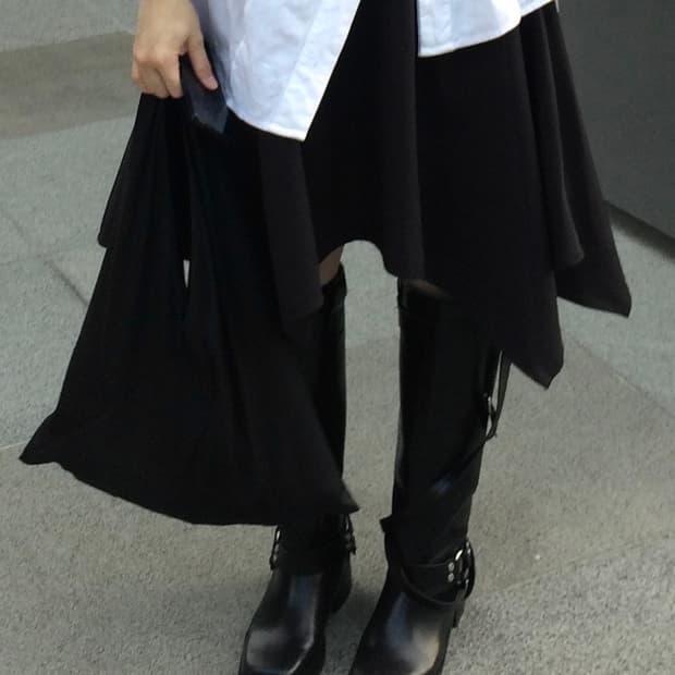 아수라  멀티 레더 부츠