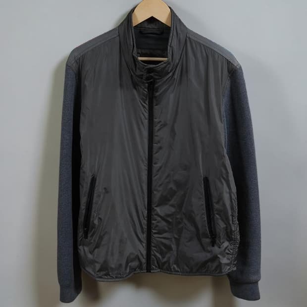 105 마시모두띠 하이브리드 자켓 카키그레이 봄 가을