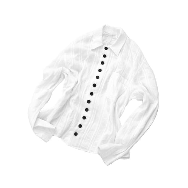 한솔킴 vintage organic cotton shirt 1size