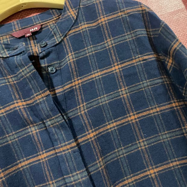 JAJU체크 원피스