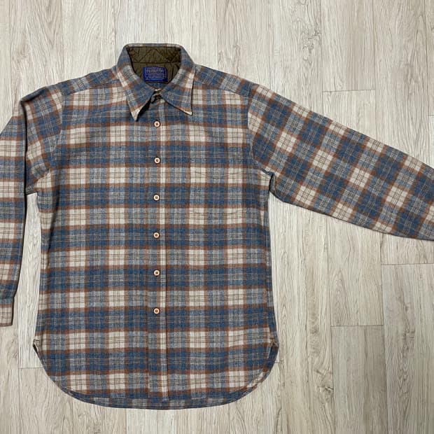95) 70's 펜들턴 체크 울셔츠(미국제)RRL&LVC&폴로