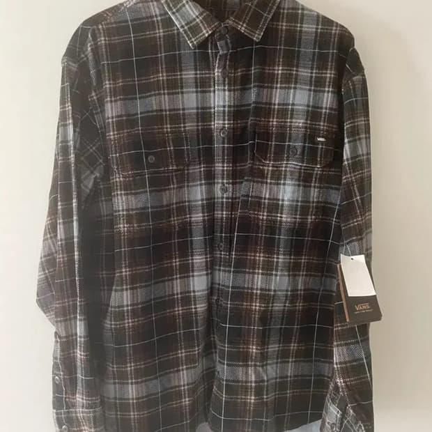 [M] 반스 메이힐 우븐 체크 셔츠