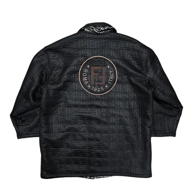 펜디 90s 주카패턴 코트자켓(실측L)