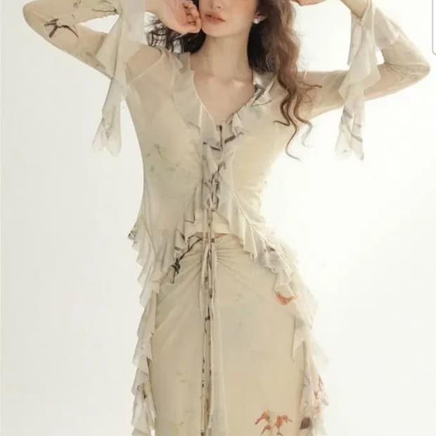 신스덴 레지나 나염 셋업