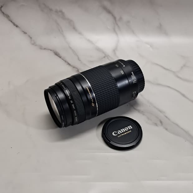 A+급) 캐논 EF 75-300mm F4-5.6 III 망원줌렌즈
