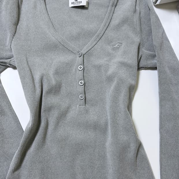 빈티지 홀리스터 롱슬리브 딱붙핏