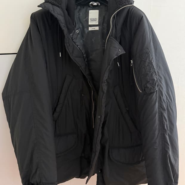 L) YSTRDYS TMRRW 예스터데이 투모로우 밀리터리 패딩 파카