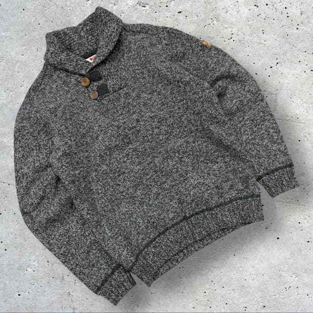 [S] 피엘라벤 Fjallraven 라다 그레이 니트 스웨터 D74