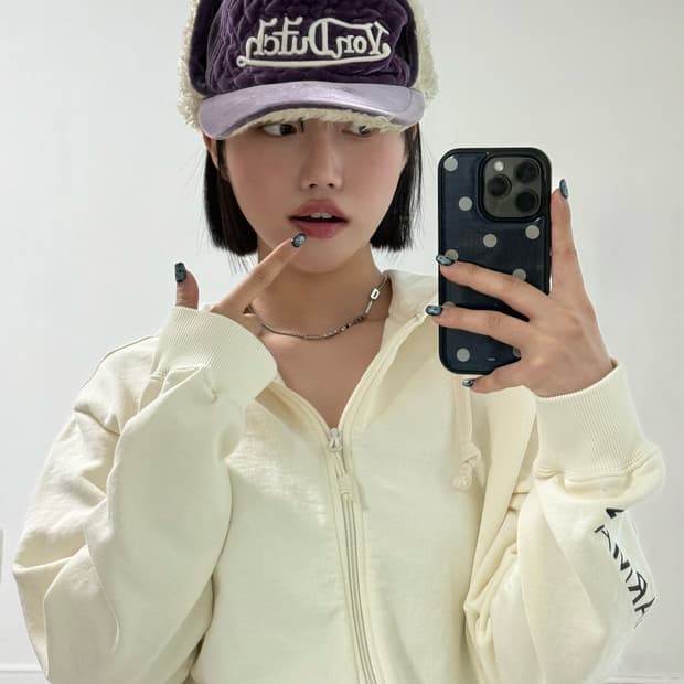 본더치 스웨이드 퍼플 트루퍼햇