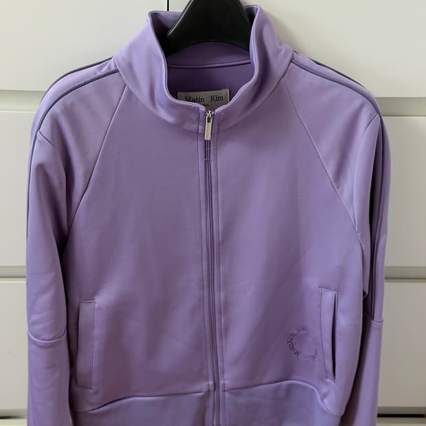 마뗑킴 보라색 져지