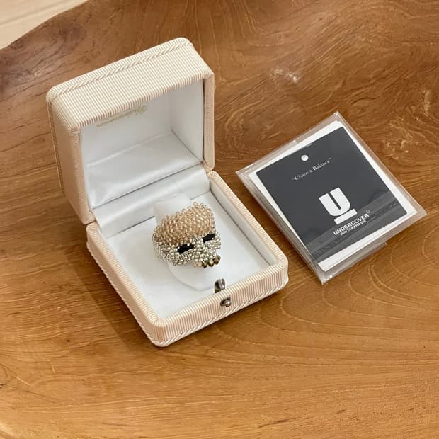 15AW 언더커버 “chaos&balance” skull ring