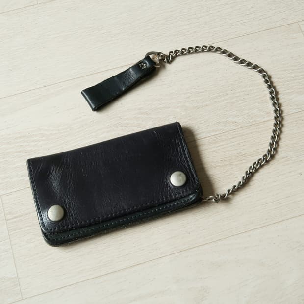 빈티지 레더 트러커 지갑