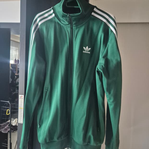 아디다스 베켄바우어 TT 져지 그린 S