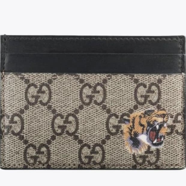 구찌 타이거 카드지갑 단품