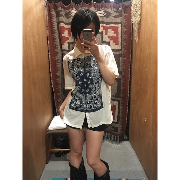 Sasquatchfabrix. Silk Bandana S/S Shirt