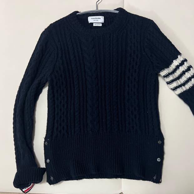 톰브라운 케이블 니트2사이즈