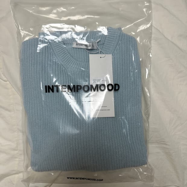 인템포무드 하찌니트 라이트블루XL