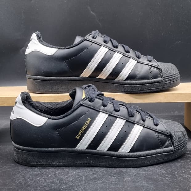 아디다스 슈퍼스타 블랙운동화 235
