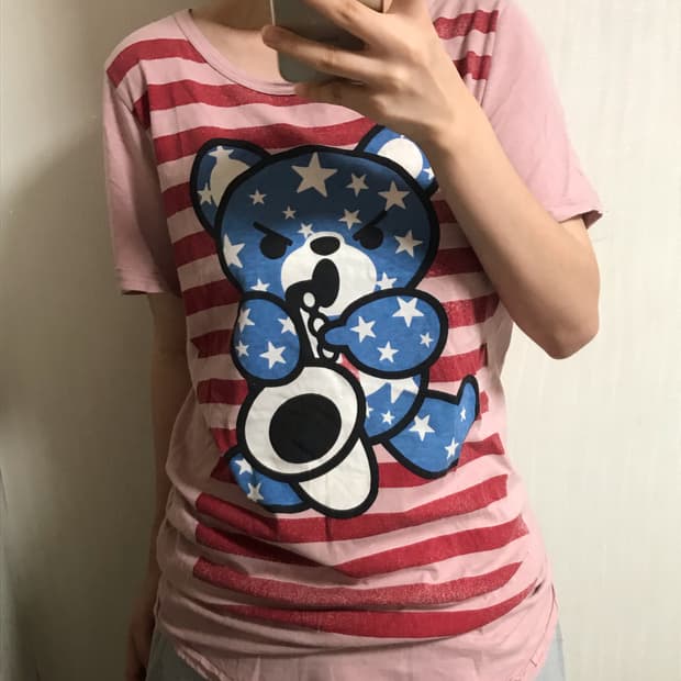 레어 아카이브 히스테릭글래머 퍽베어 반팔 티셔츠