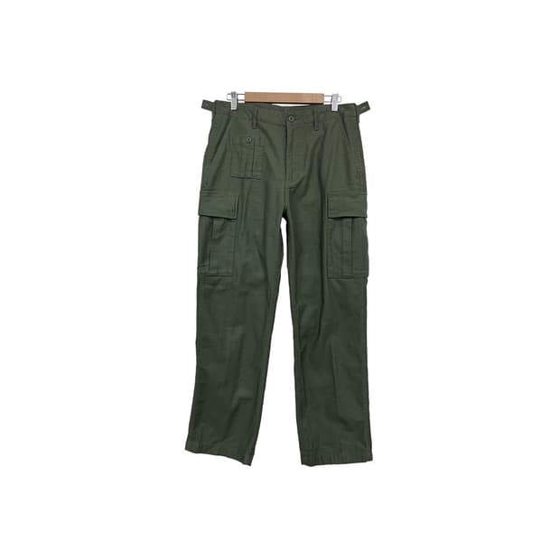 무신사스탠다드 브리티쉬 아미 밀리터리 카키 카고 팬츠