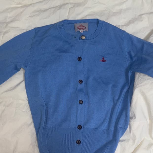 비비안웨스트우드 레드라벨 가디건 38