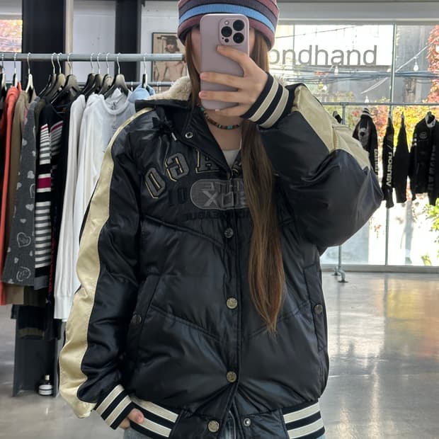 MLB 시카고 화이트삭스 퍼후드 스타디움 자켓