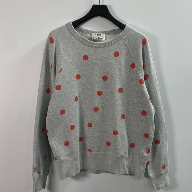 아크네스튜디오 땡땡이 나그랑 맨투맨 (on.616)