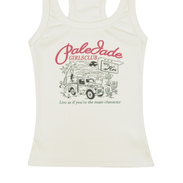 페일제이드 vintage beach tank