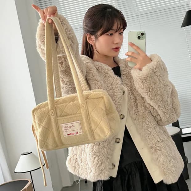 아틀리에파크 마일백 버터 숄더백 토트백 가방