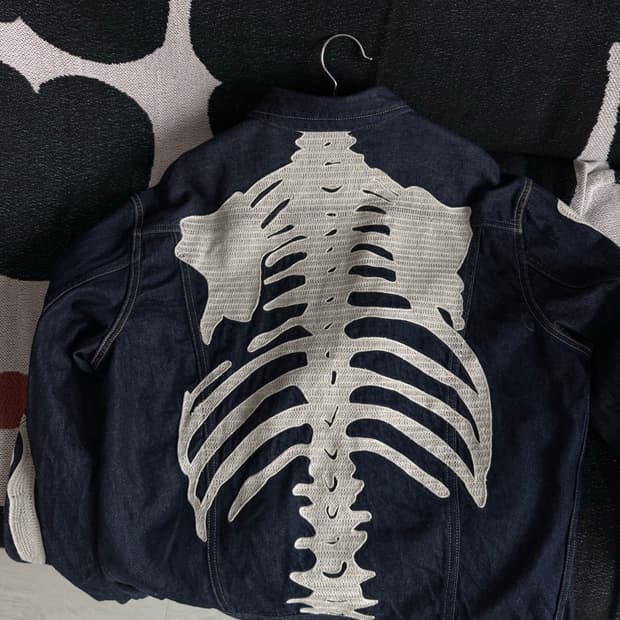 캐피탈 11.5온즈 데님 멕시칸 턱시도 웨스터너 본 자켓 인디고 46