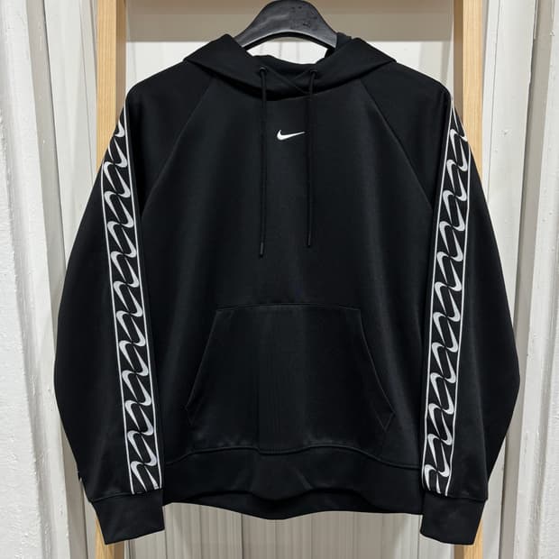 나이키 져지 크롭 후드티