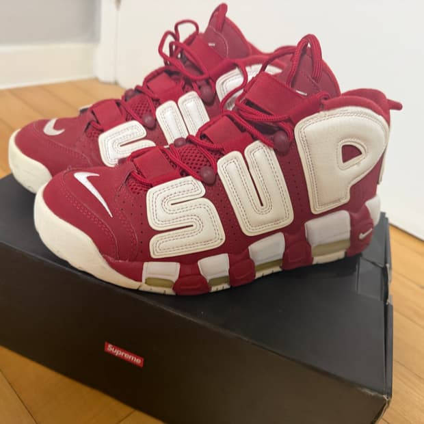 나이키 슈템포 레드 260 사이즈 팝니다