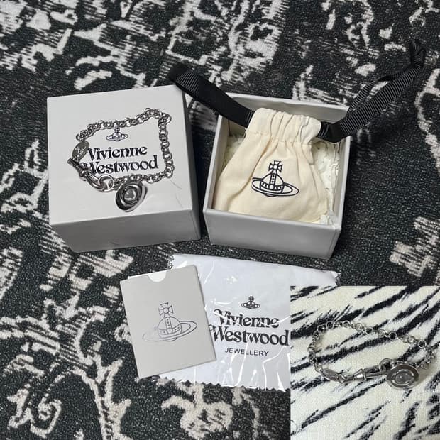 비비안웨스트 New Petty of Bracelet Silver새상품
