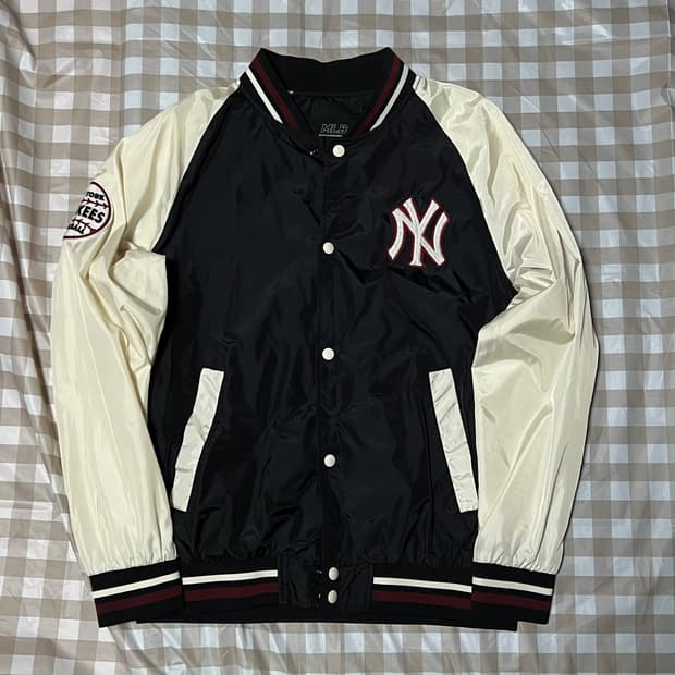 MLB 뉴욕양키스 스타디움 자켓 95 바시티 재킷 바람막이 야구