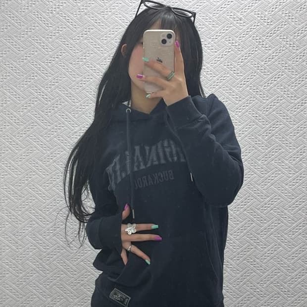 버커루 스트릿 힙합 약기모 후드티 M C07160